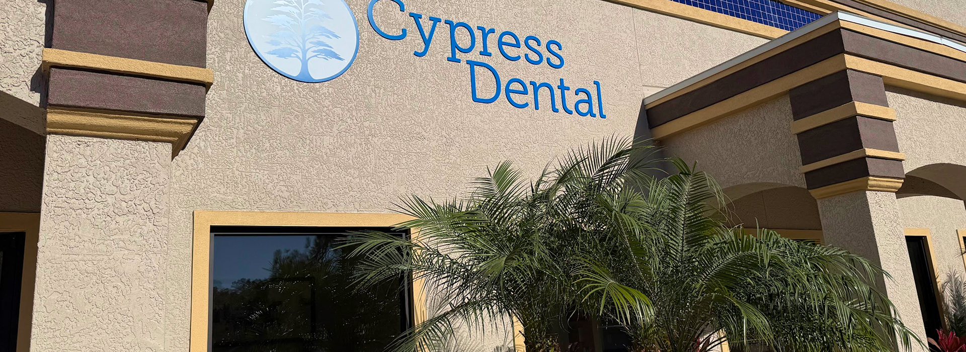 Exterior of Cypress Dental office in Ormond Beach
